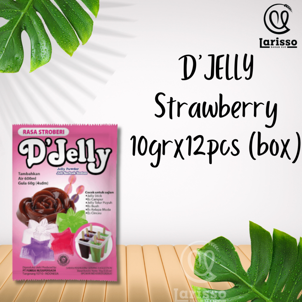 

BOX D'JELLY 12X10GR STRAWBERRY KTK (12PCS)