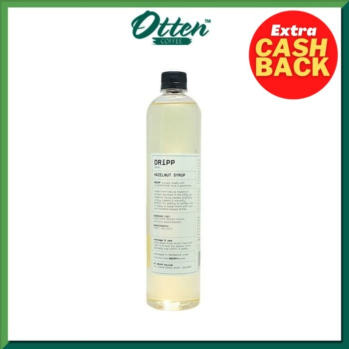 

DRiPP - Syrup Hazelnut 760ml - Sirup Minuman Rasa Kacang Hazel