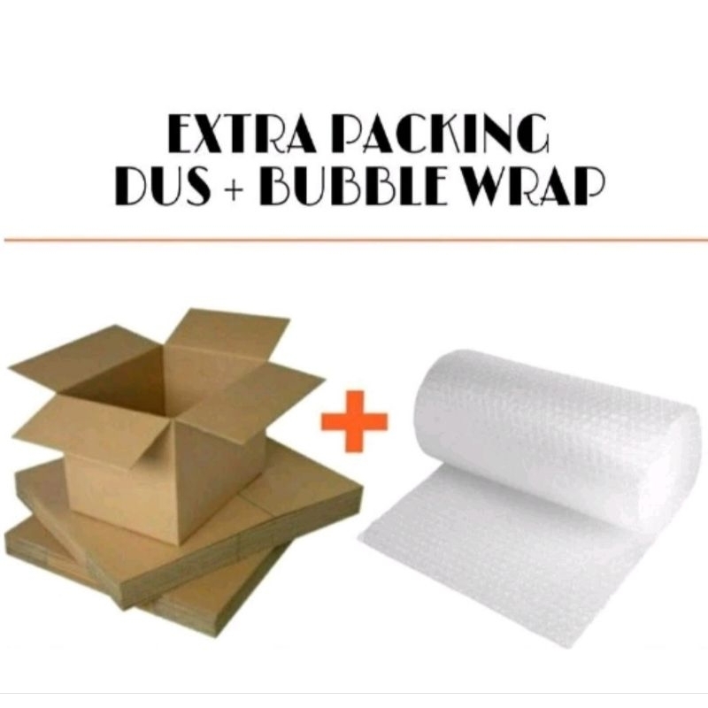 

TAMBAHAN Bubble Wrap + Kardus
