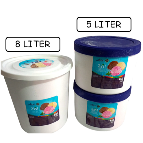 Es Krim Ice Cream Eskrim 8 Liter Aice Ember Family 3 in 1 Bandung Cimahi