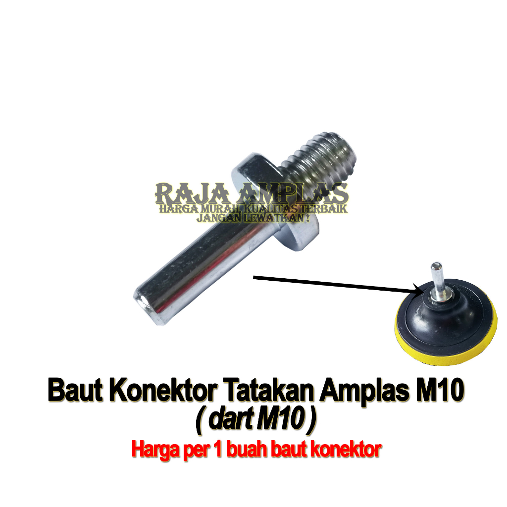 RJA - Baut Adapter Bor Gerinda Konektor M10/M14