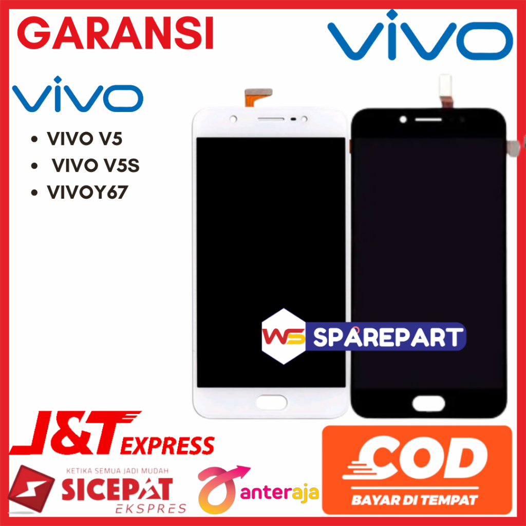 LCD VIVO V5 / V5S / Y67 - ORIGINAL FULLSET