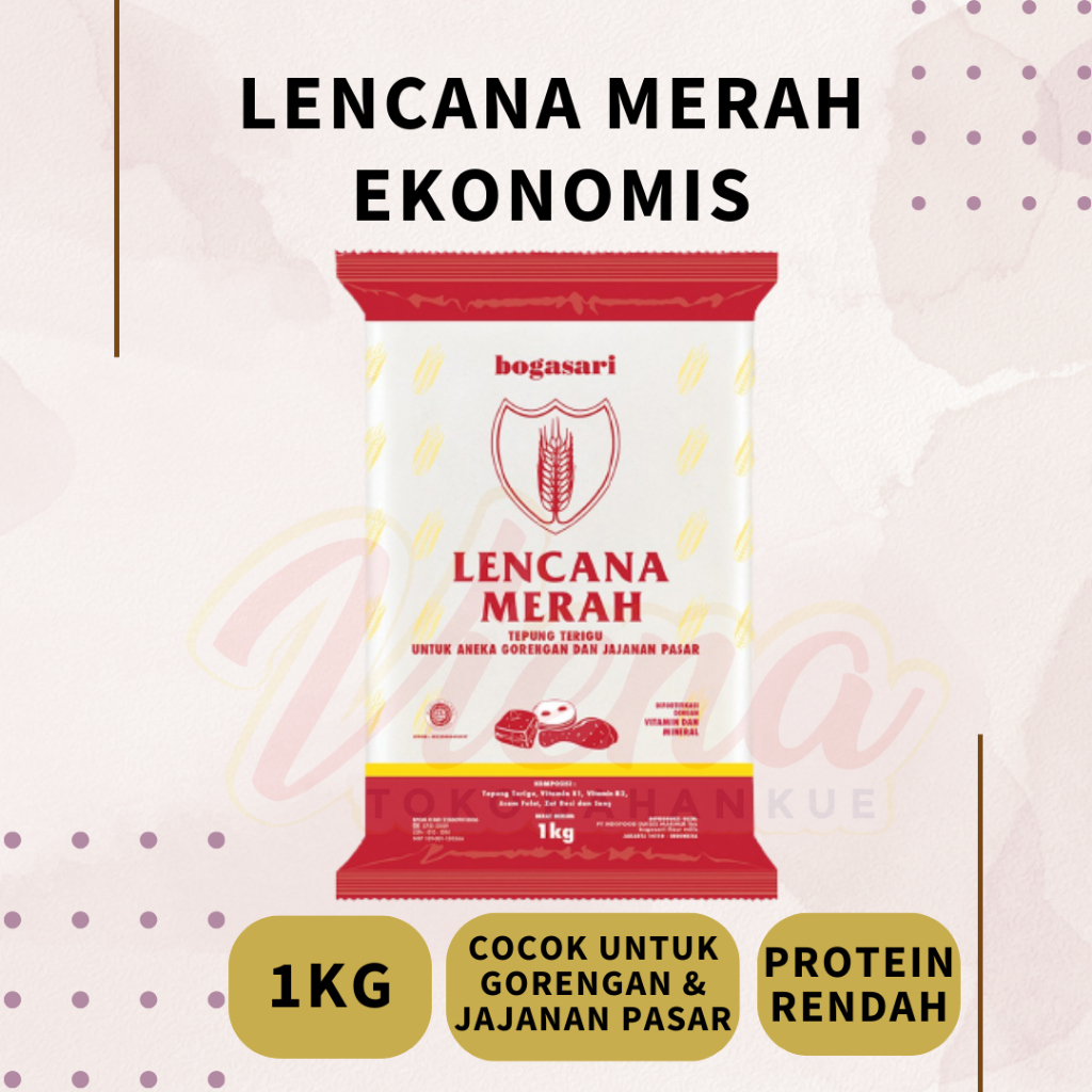 

Lencana Merah Tepung Terigu 1kg