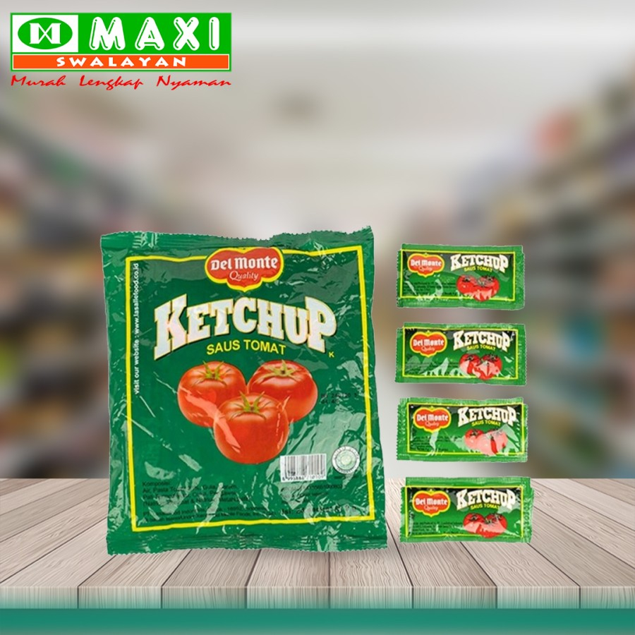 

Delmonte Saus Tomat Sachet 24s