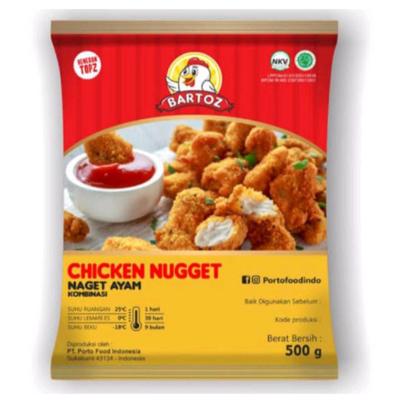 

nugget bartoz 500gr