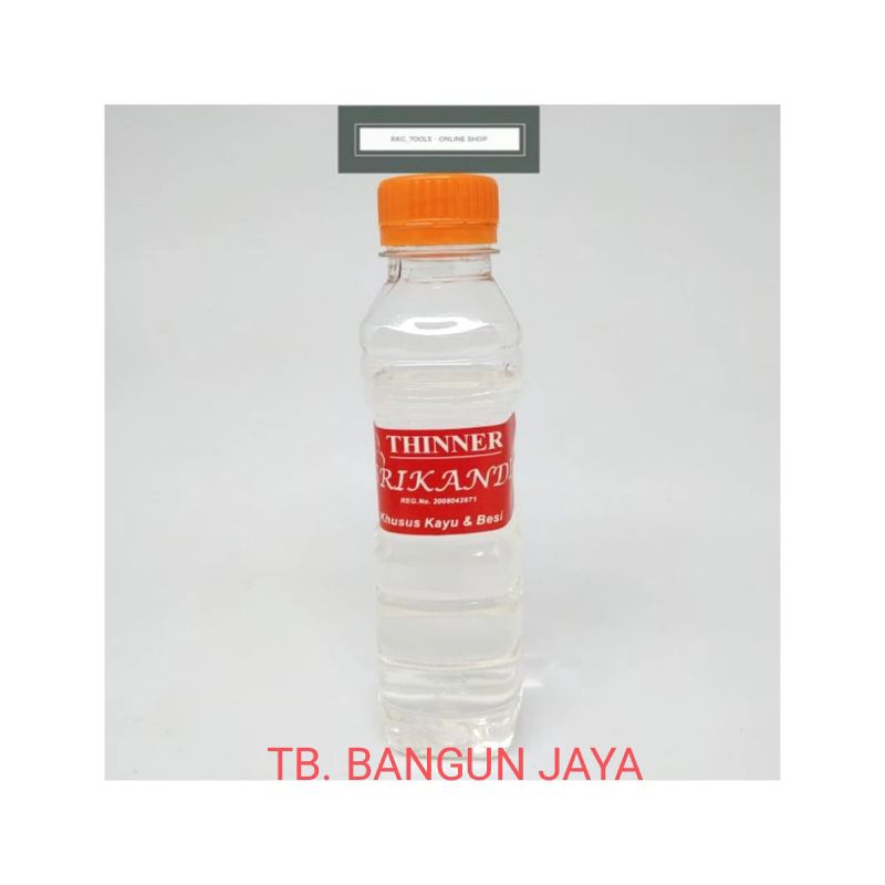 Thinner botol pengencer cat tiner srikandi Thiner kecil