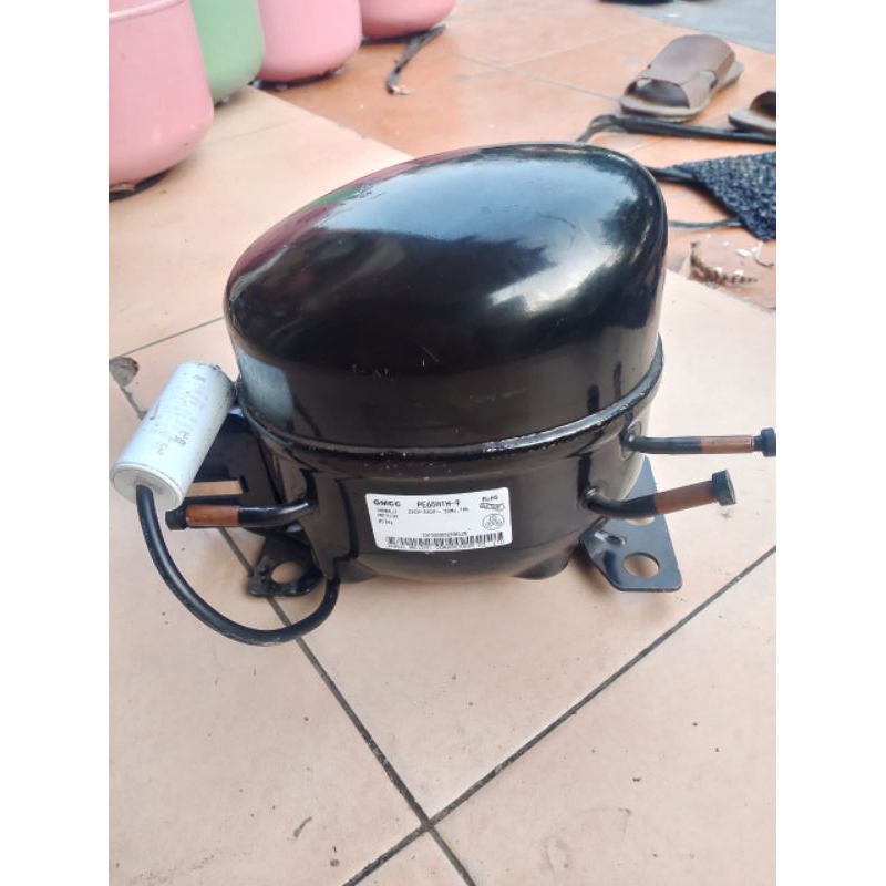 kompresor kulkas 2 pintu jumbo GMCC PE65H1H-9 original