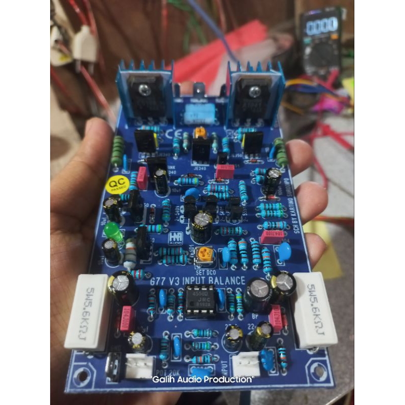 Driver G77 V3 Clarity input Balance