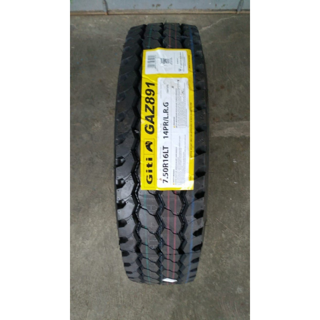 GITI GAZ891 750 R16 LT 14PR Ban Truk Radial Gajah Tunggal - GITI Ban Truk Kawat