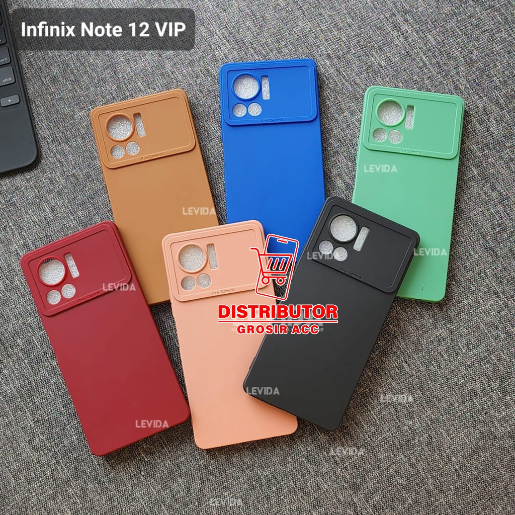 INFINIX NOTE 12 VIP CASE MACARON PRO CAMERA CASE INFINIX NOTE 12 VIP