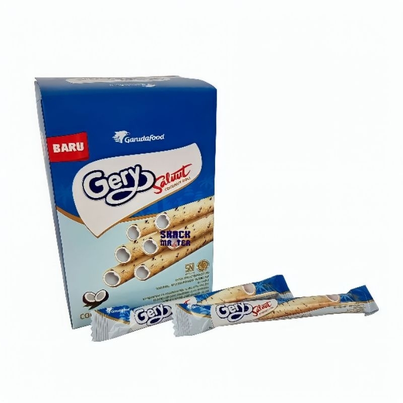 

Gery Salut ROLL Coconut wafer 24pcsx7gr