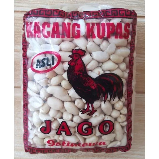 

Kacang kupas kacang tanah mentah kacang tanah enak cap jago 1 kg