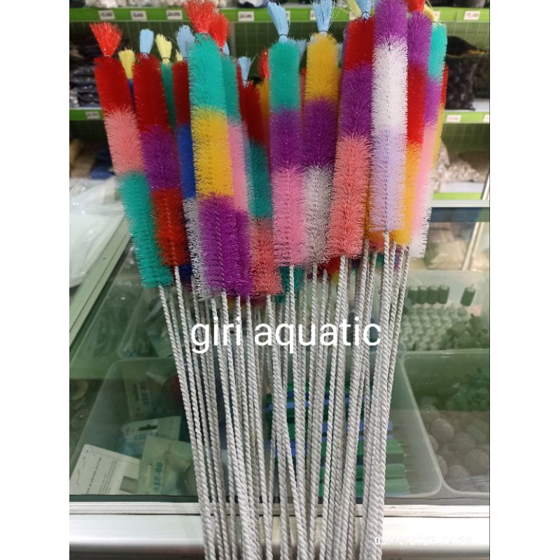 sikat pembersih pipa aquarium sikat selang aquarium aquascape