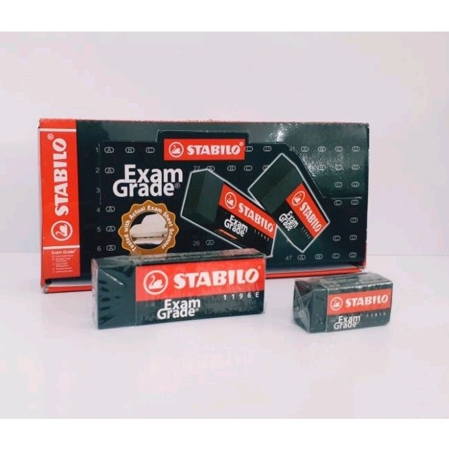 

Stabilo Exam Grade Eraser 1196E 1191S. penghapus standar ujian