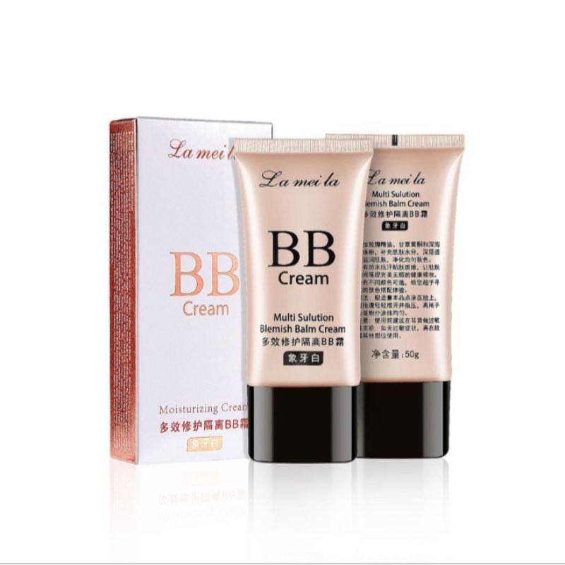 (50ml) LAMEILA 7007 Foundation Concealer BB Cream Moisturizing Waterproof