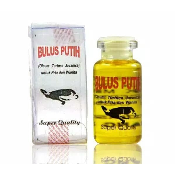 Minyak Penyu Bulus Putih (Oleum Turtuca Javanica)/ Obat Oles Kulit/ Luka) Best Seller Minyak Bulus