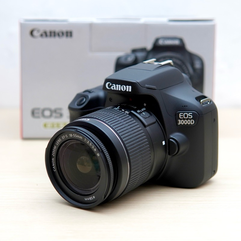 Kamera DSLR Canon 3000D Bekas / Second support Wifi like new Mulus