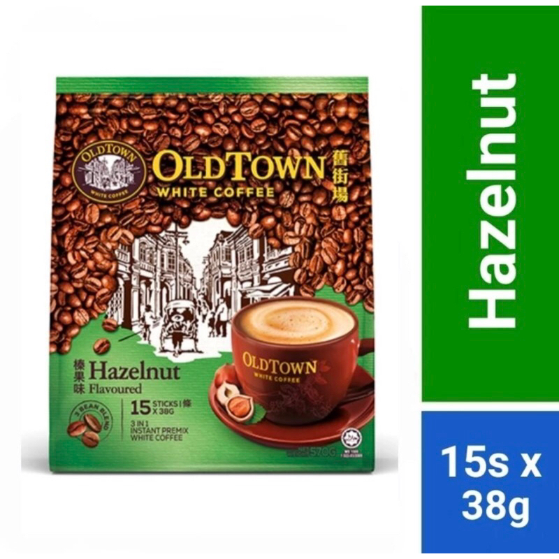 

Oldtown white coffee hazelnut