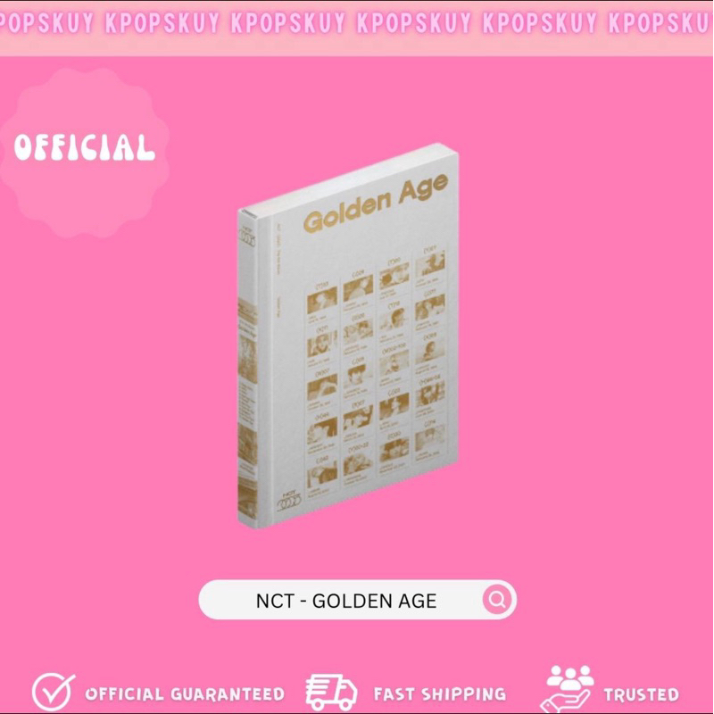 NCT- THE GOLDEN AGE SEALED ALBUM- NCT SEALED ALBUM