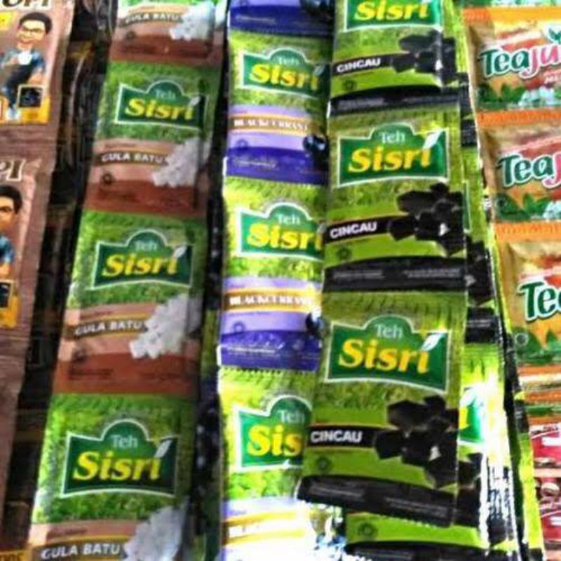 

teh sisri renceng all varian rasa