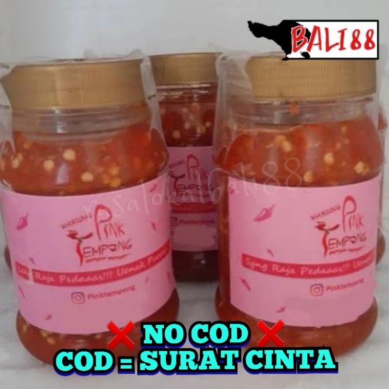 

SAMBEL TEMPONG PINK KHAS BALI