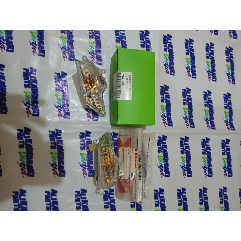 lampu sen sein reteng depan kanan kiri set zx 130 zx130 original