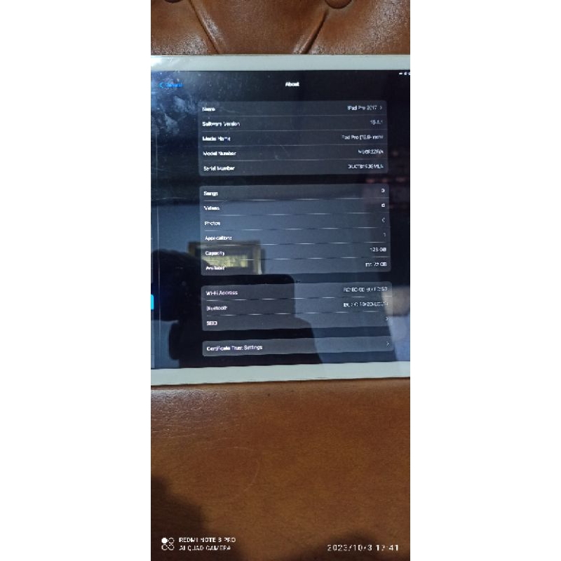 ORIGINAL Apple iPad Pro 2017 12,9 inch Gold WiFi Only SECOND