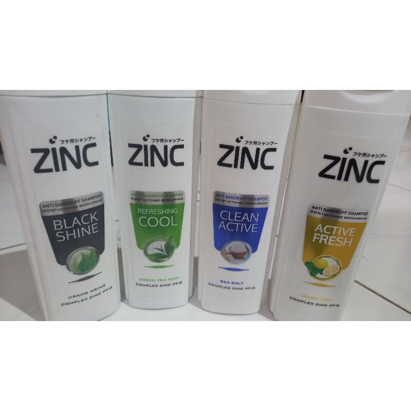 sampo zinc botol 140ml#sumberindahjaya