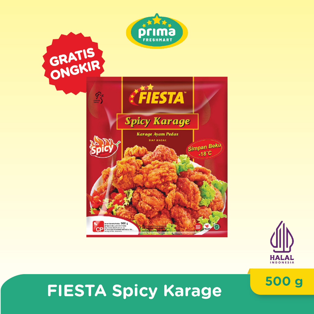 

FIESTA FILLET PAHA (KARAGE) PEDAS 500 GR/PAC