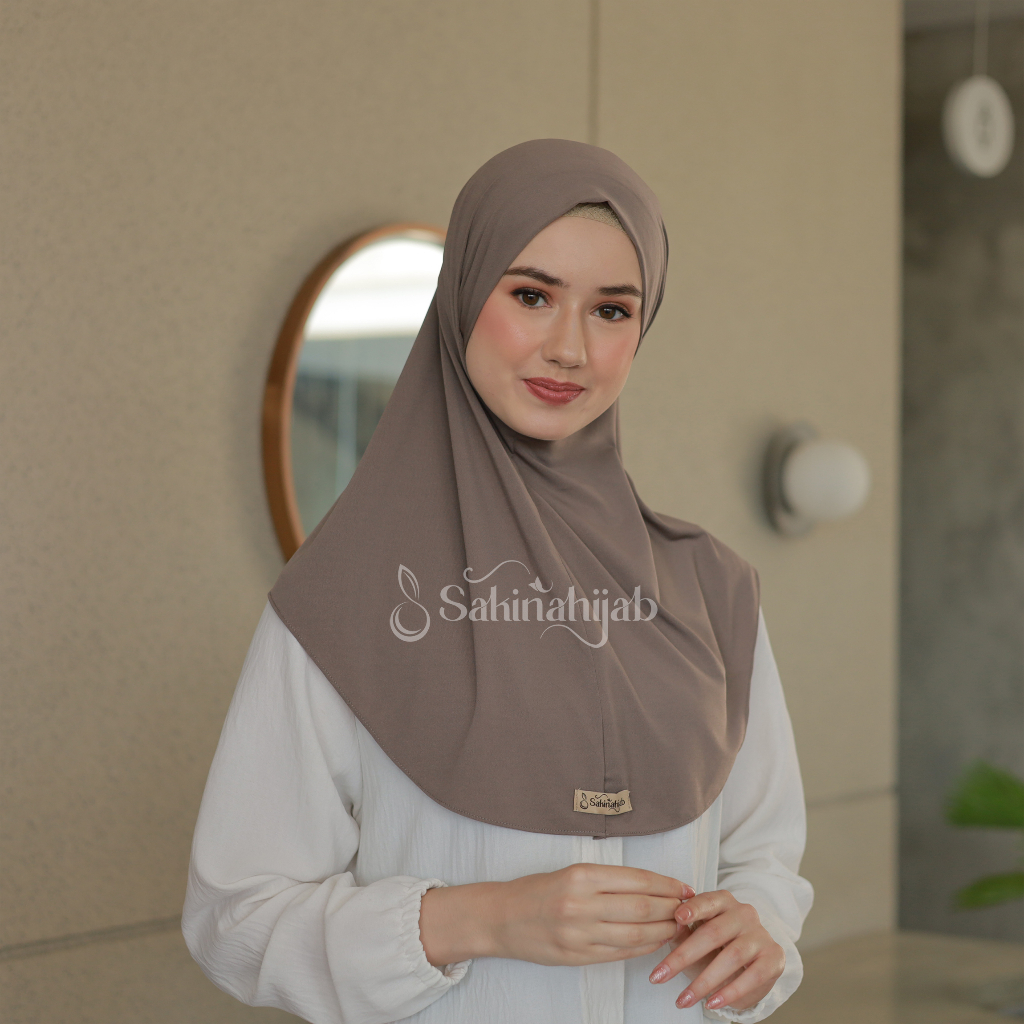 Bergo Tali Instan French Melayu Daily Jersey Ultimate Super Premium