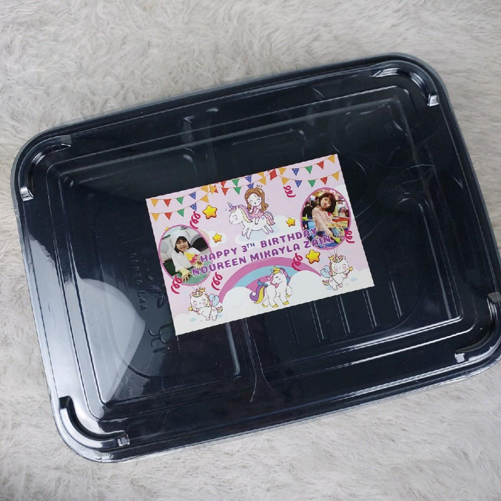 

Stiker Bento Ultah Custom Uk 7x10 cm-15pcs
