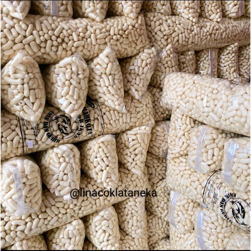 

Pilus Ikan Gurih Mahkota 1 Kg Renyah Santai