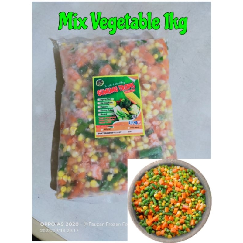 

Mix Vegetable 1kg