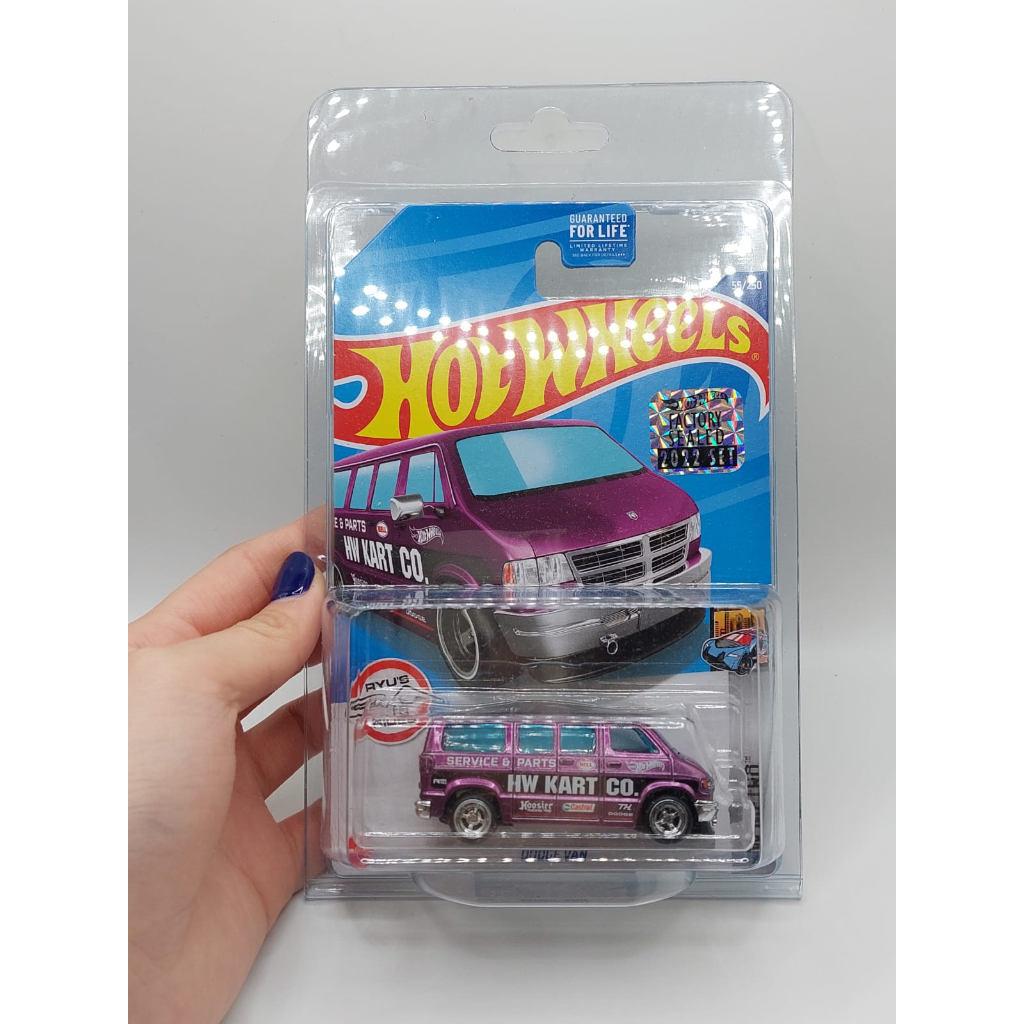 HOTWHEELS SUPER TREASURE HUNT DODGE VAN FACTORY SEALED 2022