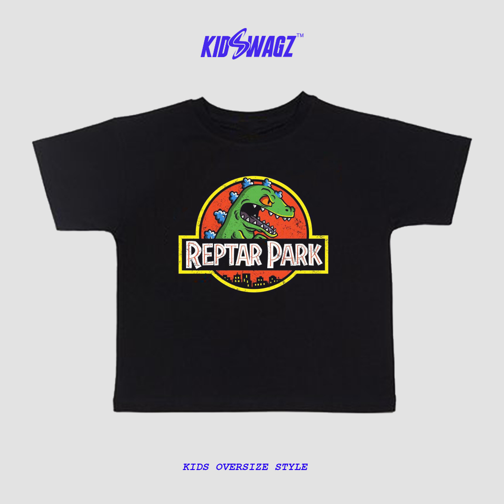 Kaos anak oversize reptair cartoon network vintage t-shirt