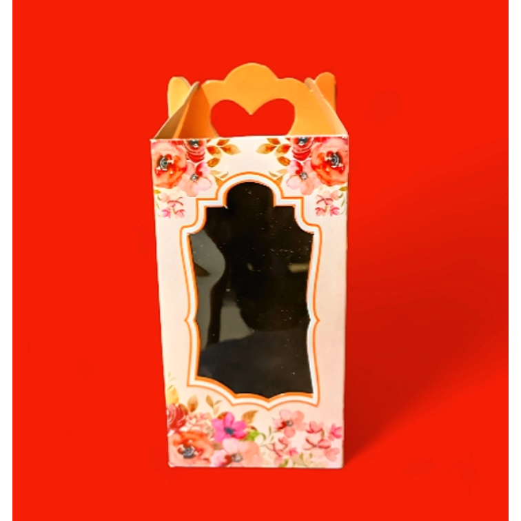 

BOX SOUVENIR/DUS SOUVENIR 8x8x15 PEACH-CREAM (03) 310GRAM