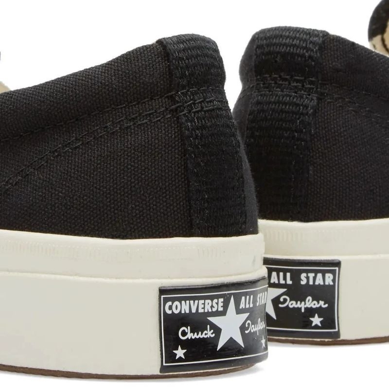 Converse deck star slip on 1970s black white 100% original BNIB