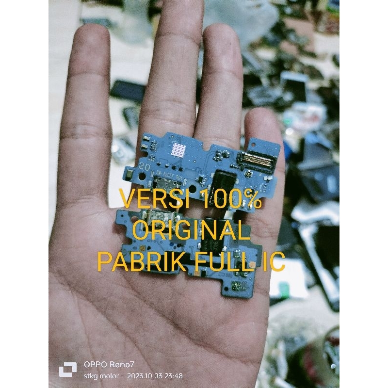 PAPAN CHARGER SAMSUNG A20 ORIGINAL COPOTAN FULL IC