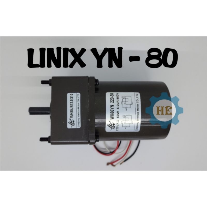 DINAMO MOTOR LINIX YN-80 / MESIN BORDIR KOMPUTER
