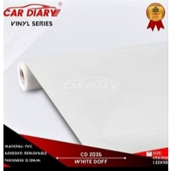 SKOTLET STIKER MOTOR WARNA PUTIH DOFF