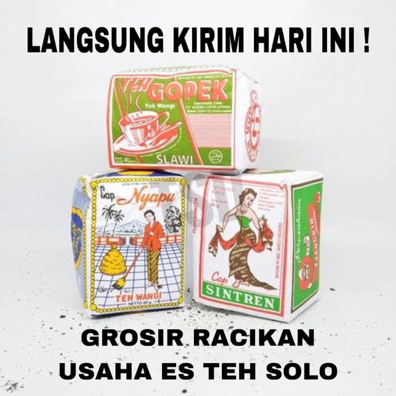 

Racikan Usaha Es Teh Solo LANGSUNG JUALAN ES TEH MANIS