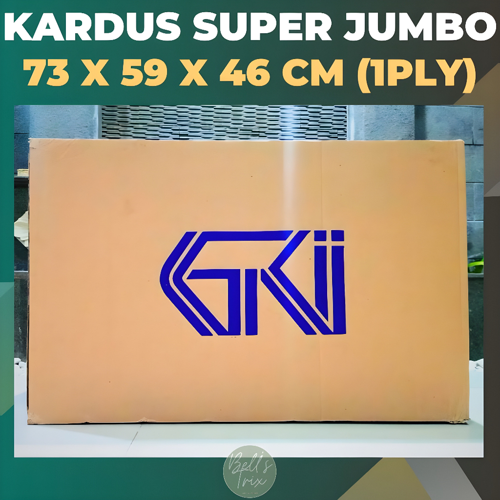 

Kardus Ukuran Jumbo Pindahan Rumah Kerdus Kotak Besar Dus Bekas Gede Untuk Packing Box Polos Ukuran 73 x 50 x 46 cm