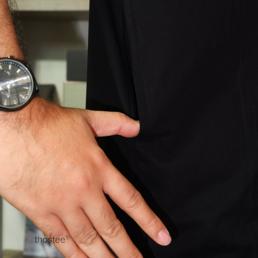 Thostee T-Shirt Kurta Baju Muslim Premium Cotton Combed 30's-4