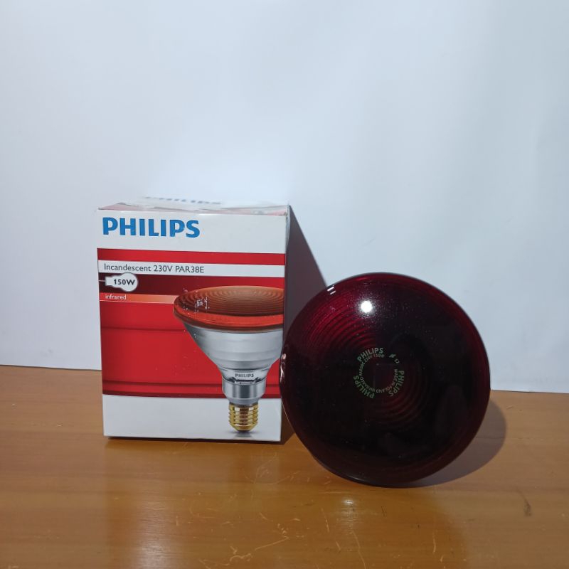 Lampu infrared / Lampu terapi philips PAR38 150W
