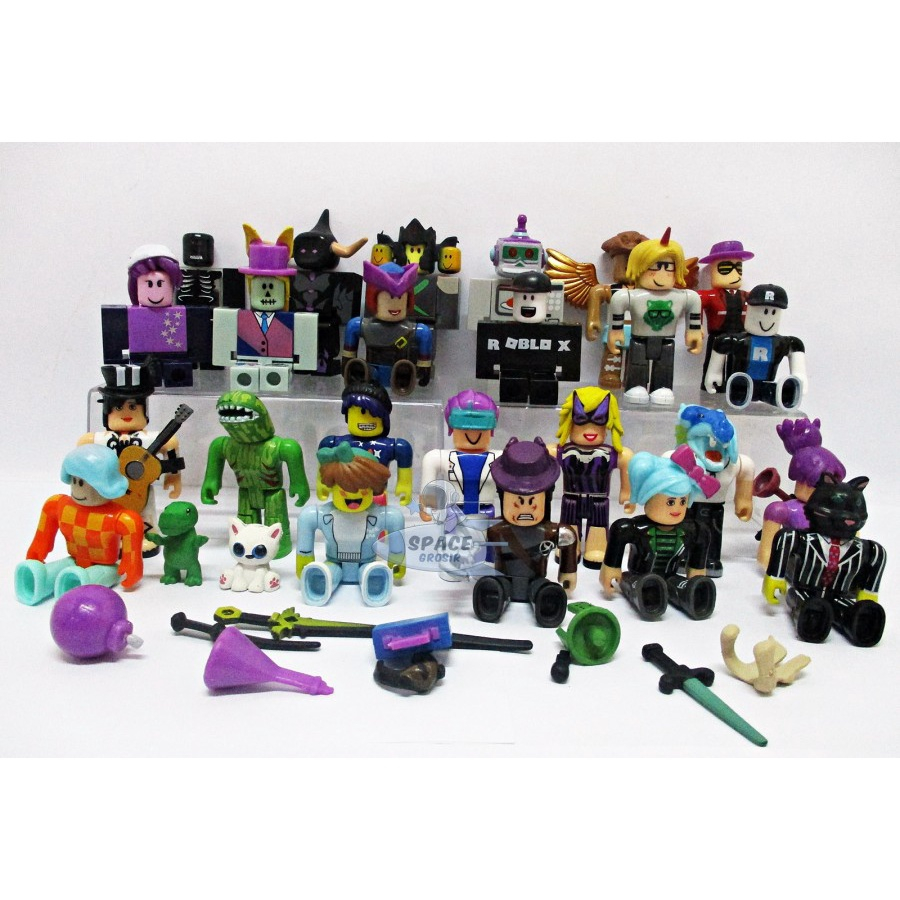 Mainan Roblox Figure Set Figur Cake Topper Roblox Murah Minecraft