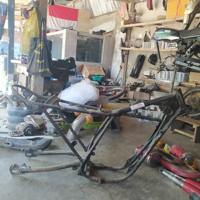 rangka yamaha dt b original