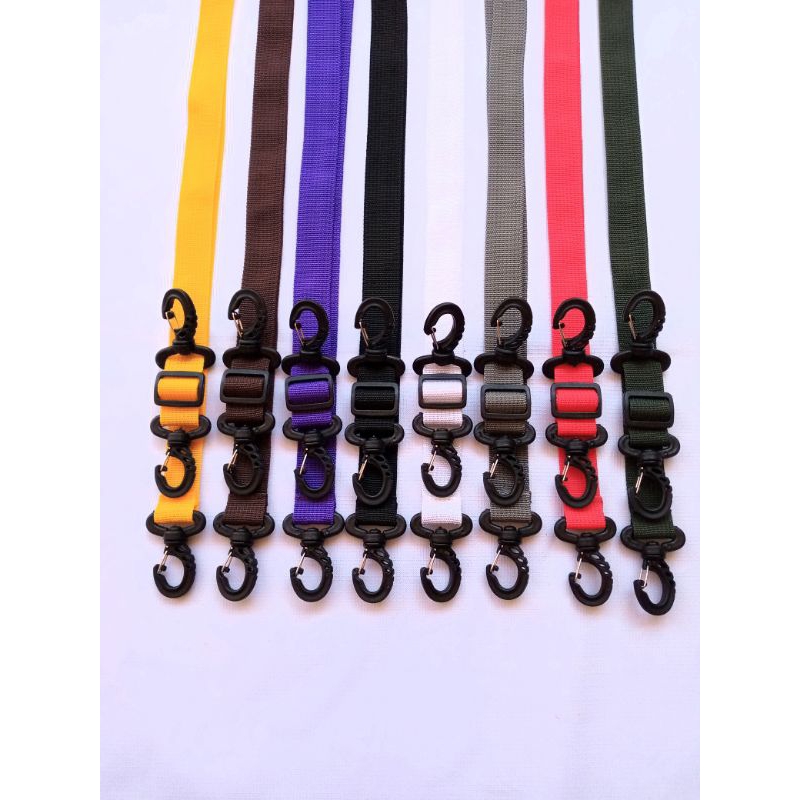 LONGSTRAP / TALI TAS RANSEL / BAGPACK POLOS UK 2,5CM TALI TAS PENGANTI MULTIFUNGSI RS25