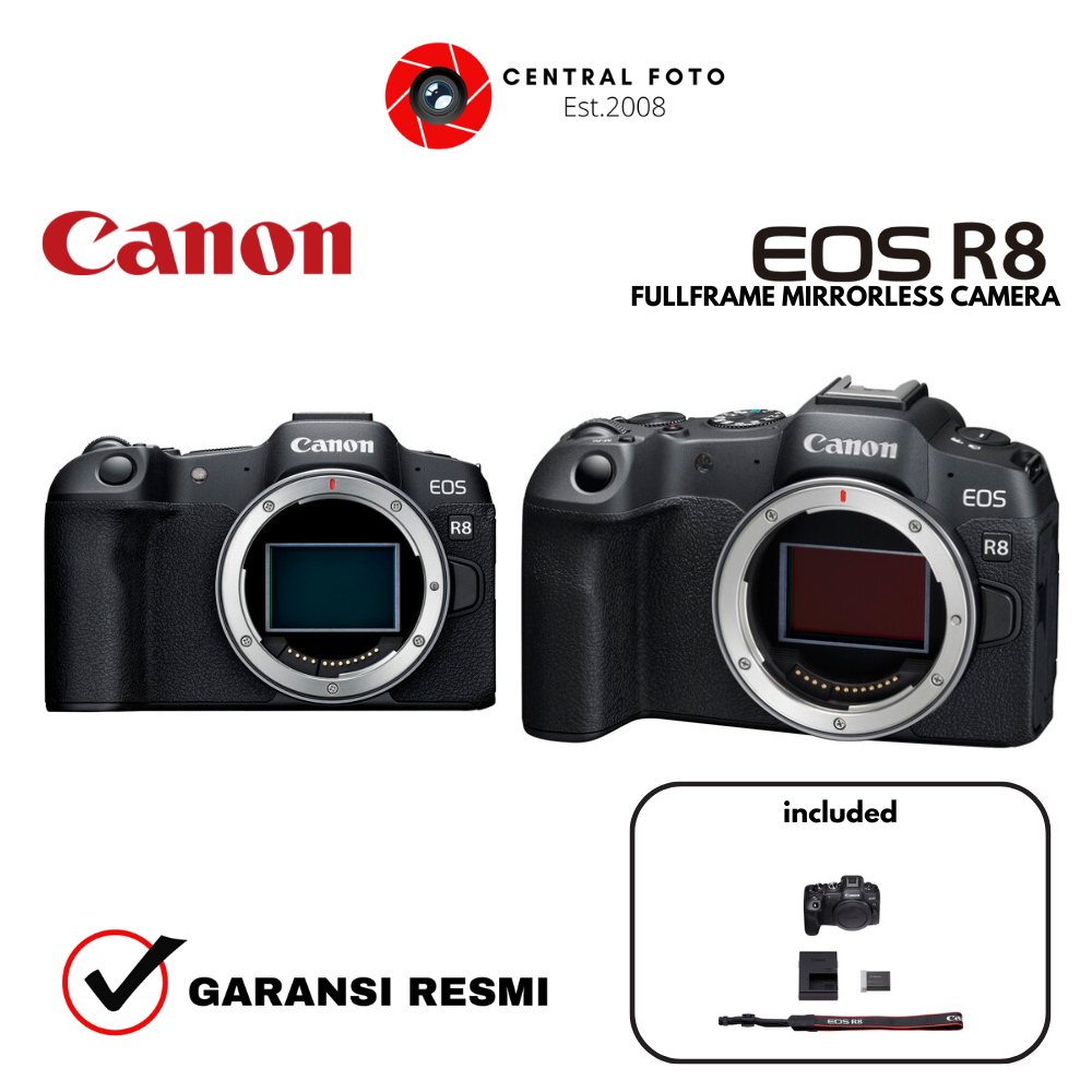 Canon EOS R8 Body Only Mirrorless Camera Canon EOS R 8 EOS R8 RESMI