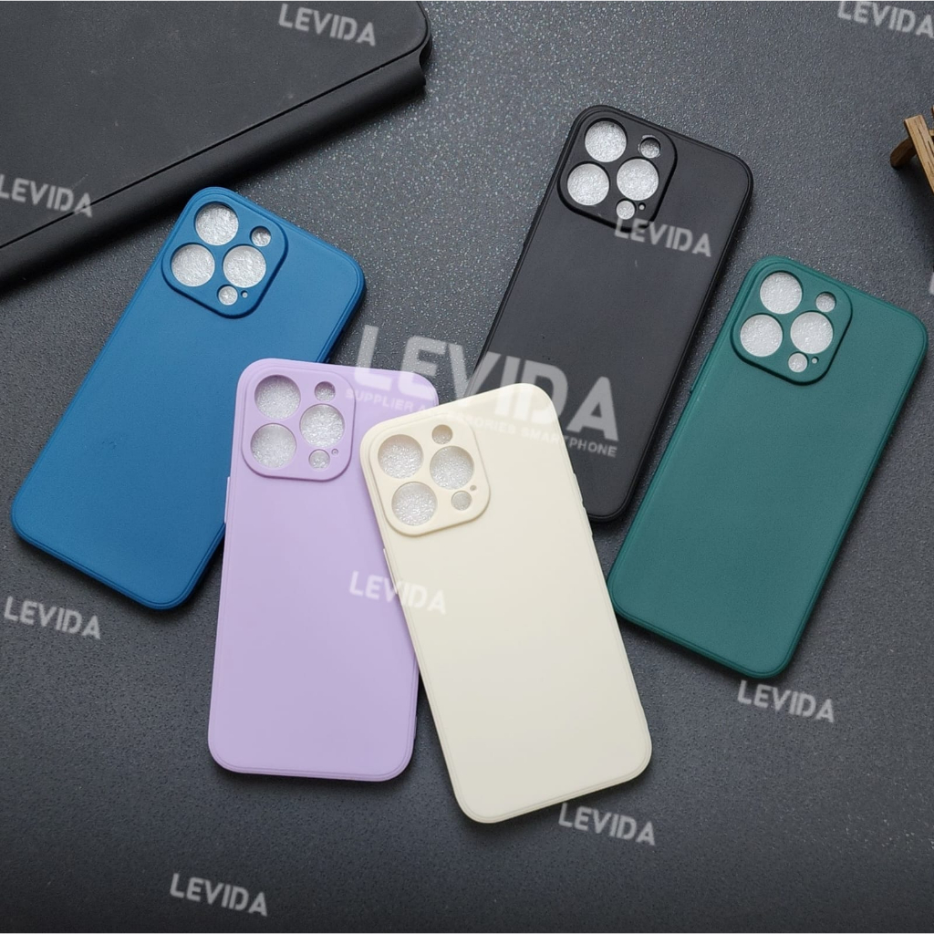 Iphone 15 Pro Iphone 15 Pro Max Softcase Macaron Square / Case Square Edge Case Iphone 15 Pro Iphone