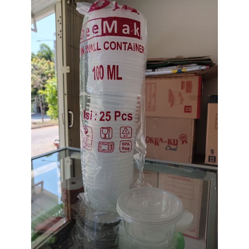 Cup Puding 100ml merek DM(DeeMak)